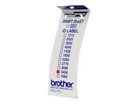 Brother ID3458 - 34 x 58 mm 12 etikett (er) stämpel-ID-etiketter - för StampCreator PRO SC-2000, PRO SC-2000USB ID3458