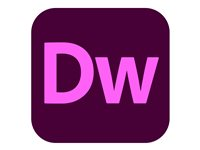 Adobe Dreamweaver CC for teams - Subscription Renewal - 1 användare - volym - Nivå 3 (50-99) - Win, Mac - EU English 65297790BA03A12