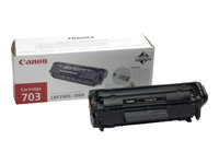 Canon 703 - Svart - original - tonerkassett - för i-SENSYS LBP2900, LBP2900B, LBP3000; Laser Shot LBP-2900, 3000 7616A005