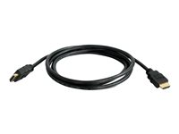 C2G 1m High Speed HDMI Cable with Ethernet - 4K - UltraHD - HDMI-kabel med Ethernet - HDMI hane till HDMI hane - 1 m - svart 82004