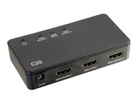 C2G 2-Port HDMI Splitter 4K30 - Video/audiosplitter - 2 x HDMI - skrivbordsmodell 82057