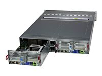 Supermicro BigTwin SuperServer 621BT-DNTR - kan monteras i rack - ingen CPU - 0 GB - ingen HDD SYS-621BT-DNTR