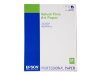 Epson Fine Art Velvet - Sammet - A2 (420 x 594 mm) 25 ark konstpapper - för SureColor P5000, P800, SC-P10000, P20000, P5000, P7500, P900, P9500 C13S042096
