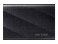 Samsung T9 MU-PG1T0B - SSD - krypterat - 1 TB - extern (portabel) - USB 3.2 Gen 2x2 (USB-C kontakt) - 256 bitars AES - svart MU-PG1T0B/EU