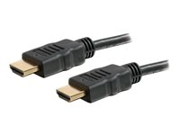 C2G 2m High Speed HDMI Cable with Ethernet - 4K - UltraHD - HDMI-kabel med Ethernet - HDMI hane till HDMI hane - 2 m - svart - för Microsoft Surface Hub 2S 50" 82005