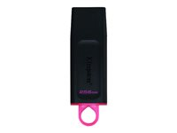 Kingston DataTraveler Exodia - USB flash-enhet - 256 GB - USB 3.2 Gen 1 - svart/rosa DTX/256GB