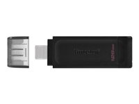 Kingston DataTraveler 70 - USB flash-enhet - 128 GB - USB-C 3.2 Gen 1 DT70/128GB