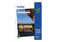 Epson Premium Semigloss Photo Paper - Halvblank - A2 (420 x 594 mm) - 251 g/m² - 25 ark fotopapper - för SureColor P5000, SC-P7500, P900, P9500, T2100, T3100, T3400, T3405, T5100, T5400, T5405 C13S042093