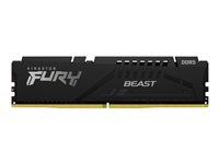 Kingston FURY Beast - DDR5 - modul - 32 GB - DIMM 288-pin - 6000 MHz / PC5-48000 - CL40 - 1.35 V - ej buffrad - on-die ECC - svart KF560C40BB-32