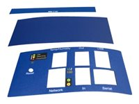APC Rack PDU label kit - Etiketter - blå (paket om 10) - för P/N: AP8481, AP8830J, AP8832J, AP8833J, AP8863, AP8930J, AP8931, AP8932, AP8966, AP8967 AP8000BLU