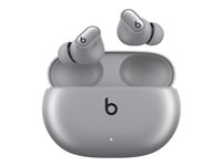 Beats Studio Buds + - True wireless-hörlurar med mikrofon - inuti örat - Bluetooth - aktiv brusradering - kosmossilverfärgad MT2P3DN/A
