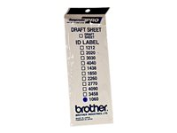 Brother ID1060 - 10 x 60 mm 12 etikett (er) stämpel-ID-etiketter - för StampCreator PRO SC-2000, PRO SC-2000USB ID1060