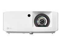 Optoma UHZ35ST - DLP-projektor - laser - bärbar - 3D - 3500 lumen - 3840 x 2160 - 16:9 - 4K - vit E9PD7LD11EZ2