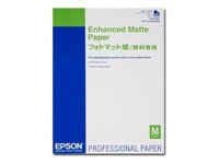Epson Enhanced Matte - Matt - 260 mikrometer - A2 (420 x 594 mm) - 192 g/m² - 50 ark papper - för SureColor P5000, SC-P7500, P900, P9500, T2100, T3100, T3400, T3405, T5100, T5400, T5405 C13S042095