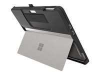 Kensington BlackBelt Rugged Case for Surface Pro 9 - Baksidesskydd för surfplatta - robust - polykarbonat, ABS-plast, texturerade termoplastiska elastomerer (TPE) - svart K96540WW