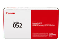 Canon 052 - Svart - original - tonerkassett - för imageCLASS LBP212, LBP215, MF429; i-SENSYS LBP212, LBP214, LBP215, MF421, MF426, MF429 2199C002