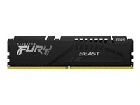 Kingston FURY Beast - DDR5 - modul - 8 GB - DIMM 288-pin - 5600 MHz / PC5-44800 - CL40 - 1.25 V - ej buffrad - on-die ECC KF556C40BB-8