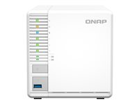 QNAP TS-364 - NAS-server - 3 fack - RAID 5 - RAM 4 GB - 2.5 Gigabit Ethernet - iSCSI support TS-364-4G