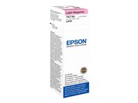 Epson T6736 - 70 ml - ljus magenta - original - påfyllnadsbläck - för Epson L1800, L800, L805, L810, L850 C13T67364A