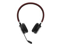 Jabra Evolve 65 SE MS Stereo - Headset - på örat - Bluetooth - trådlös - USB - med laddningsställ - Certifierad för Microsoft-teams - för Jabra Evolve; LINK 380a MS 6599-833-399