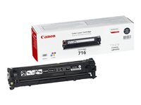 Canon 716 Black - Svart - original - tonerkassett - för i-SENSYS LBP5050, LBP5050N, MF8030CN, MF8040Cn, MF8050CN, MF8080Cw 1980B002