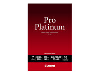 Canon Photo Paper Pro Platinum - A3 plus (329 x 423 mm) - 300 g/m² - 10 ark fotopapper - för PIXMA iP8720, IX6820, PRO-1, PRO-10, PRO-100, Pro9000, Pro9000 Mark II, Pro9500 2768B018