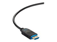 C2G 100ft (30.5m) C2G Performance Series High Speed HDMI Active Optical Cable (AOC) - 4K 60Hz Plenum Rated - High Speed - HDMI-kabel - HDMI hane till HDMI, 24 pin USB-C - 30.5 m - svart - plenum, Active Optical Cable (AOC), 4K60Hz stöd C2G41486