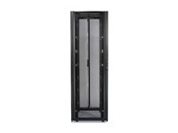 APC NetShelter SX Enclosure - Rack skåp - utan sidor - svart - 42U - 19" AR3150X609