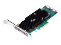 Broadcom MegaRAID 9560-16i - Kontrollerkort (RAID) - 16 Kanal - SATA 6Gb/s / SAS 12Gb/s / PCIe 4.0 (NVMe) - RAID 0, 1, 5, 6, 10, 50, JBOD, 60 - PCIe 4.0 x8 05-50077-00