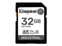 Kingston Industrial - Flash-minneskort - 32 GB - A1 / Video Class V30 / UHS-I U3 / Class10 - microSDHC UHS-I SDIT/32GB