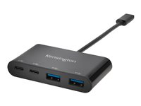 Kensington CH1000 - Hubb - 2 x USB 3.1 + 2 x USB-C - skrivbordsmodell K39124EU