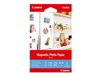 Canon Magnetic Photo Paper MG-101 - Blank - 13 mil - 100 x 150 mm - 670 g/m² - 178 pounds - 5 ark magnetiskt fotopapper - för PIXMA TS7450i 3634C002
