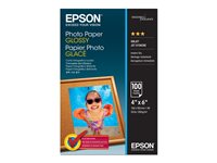 Epson - Blank - 102 x 152 mm - 200 g/m² - 100 ark fotopapper - för EcoTank ET-2850, 2851, 2856, 4850; EcoTank Photo ET-8500; EcoTank Pro ET-5800 C13S042548