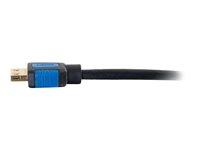 C2G 3ft HDMI Cable with Gripping Connectors - High Speed 4K HDMI Cable - 4K 60Hz - M/M - HDMI-kabel med Ethernet - HDMI hane till HDMI hane - 91.4 cm - dubbelt skärmad - svart - stöd för 4K 29675
