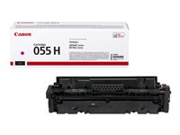 Canon 055 H - Hög kapacitet - magenta - original - tonerkassett - för ImageCLASS LBP664, MF745; i-SENSYS LBP663, LBP664, MF742, MF744, MF746; Satera LBP662 3018C002