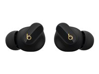 Beats Studio Buds + - True wireless-hörlurar med mikrofon - inuti örat - Bluetooth - aktiv brusradering - svart/guld MQLH3DN/A