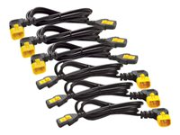 APC - Strömkabel - power IEC 60320 C13 till IEC 60320 C14 - 10 A - 1.22 m - 90° kontakt - svart - Nordamerika - för P/N: SCL500RMI1UC, SCL500RMI1UNC, SMT3000I-AR, SMT3000R2I-AR, SMTL750RMI2UC, SRT1500RMXLI AP8704R-NA