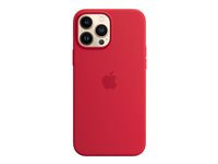 Apple - (PRODUCT) RED - baksidesskydd för mobiltelefon - med MagSafe - silikon - röd - för iPhone 13 Pro Max MM2V3ZM/A