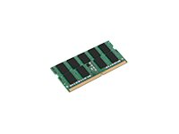 Kingston - DDR4 - modul - 32 GB - SO DIMM 260-pin - 2666 MHz / PC4-21300 - CL19 - 1.2 V - ej buffrad - ECC - för Dell Precision 5550, 7540, 7550, 7740, 7750 KTD-PN426E/32G