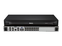 Dell Digital DMPU2016-G01 - Omkopplare för tangentbord/video/mus - Administrerad - 16 x KVM port(s) - 1 lokal användare - 2 IP-användare - rackmonterbar - TAA-kompatibel A7485893