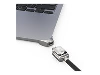 Compulocks Ledge Lock Adapter for MacBook Air M2 2022 with Keyed Lock - Adapter för säkerhetslåsurtag - med kabellås för nyckel - för Apple MacBook Air M2 MBALDG04KL