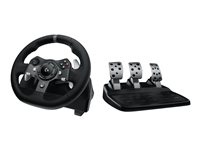 Logitech G920 Driving Force - Ratt- och pedaluppsättning - kabelansluten - för Microsoft Xbox One 941-000124