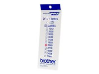 Brother id2260 - 22 x 60 mm 12 etikett (er) stämpel-ID-etiketter - för StampCreator PRO SC-2000, PRO SC-2000USB ID2260