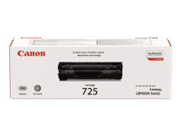 Canon CRG-725 - Svart - original - tonerkassett - för i-SENSYS LBP6000, LBP6000B, LBP6020, LBP6020B, LBP6030, LBP6030B, LBP6030w, MF3010 3484B002