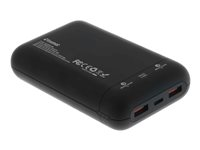 Insmat - Strömförsörjningsbank - 20000 mAh - 22.5 Watt - 2 utdatakontakter (USB, 24 pin USB-C) 860-3200