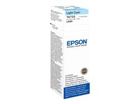 Epson T6735 - 70 ml - ljus cyan - original - påfyllnadsbläck - för Epson L1800, L800, L805, L810, L850 C13T67354A