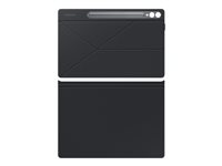 Samsung EF-BX810 - Vikbart fodral för surfplatta - svart - för Galaxy Tab S9 FE+, Tab S9+ EF-BX810PBEGWW