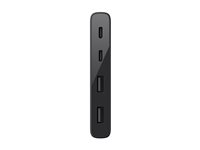 Belkin USB-C 4-Port Mini Hub - Hubb - 4 x SuperSpeed USB 3.0 - skrivbordsmodell F4U090BTBLK