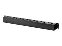 APC Easy Rack - Kabelhantering för rack (horisontell) - svart - 1U - 19" ER7HCM