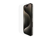 Belkin ScreenForce Pro - Skärmskydd för mobiltelefon - glas - för Apple iPhone 15 Pro SFA101EC